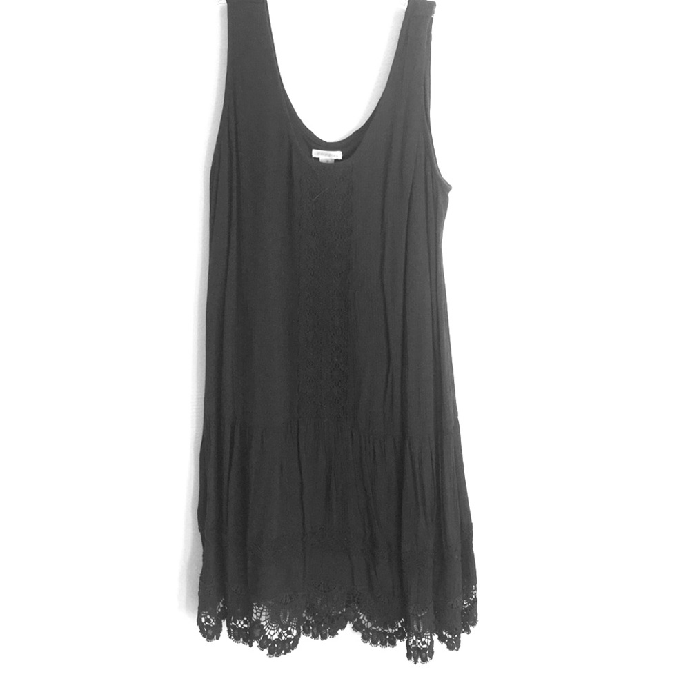 Black summer dress
